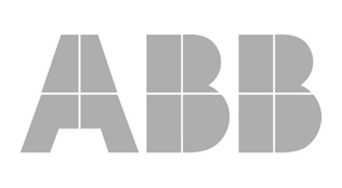 Schwarzweiß Logo der ABB Ltd.
