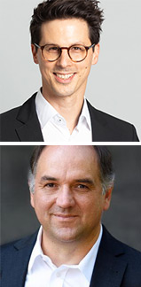 Portraits der Referenten Martin Beschnitt (eresult GmbH) und Ronald Hartwig (RHaug GmbH)