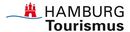 Logo der HAMBURG Tourismus GmbH.