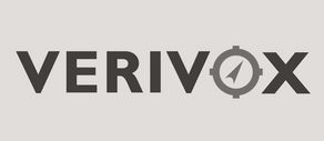 Schwarzweiß Logo des Vergleichportals Verivox.