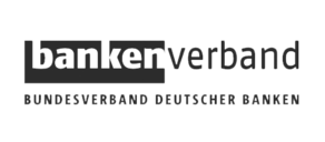 Schwarzweiß Logo des Bundesverbands deutscher Banken.