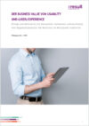 Titelbild des MAI eresult Whitepapers Business Value von UX.