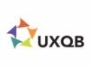 UXQB Logo in bunt auf weißem Hintergrund.